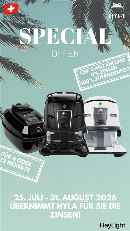 August Aktion - 0% Finanzierung