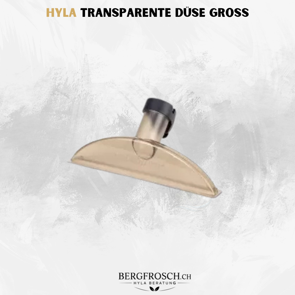 Transparente Düse gross
